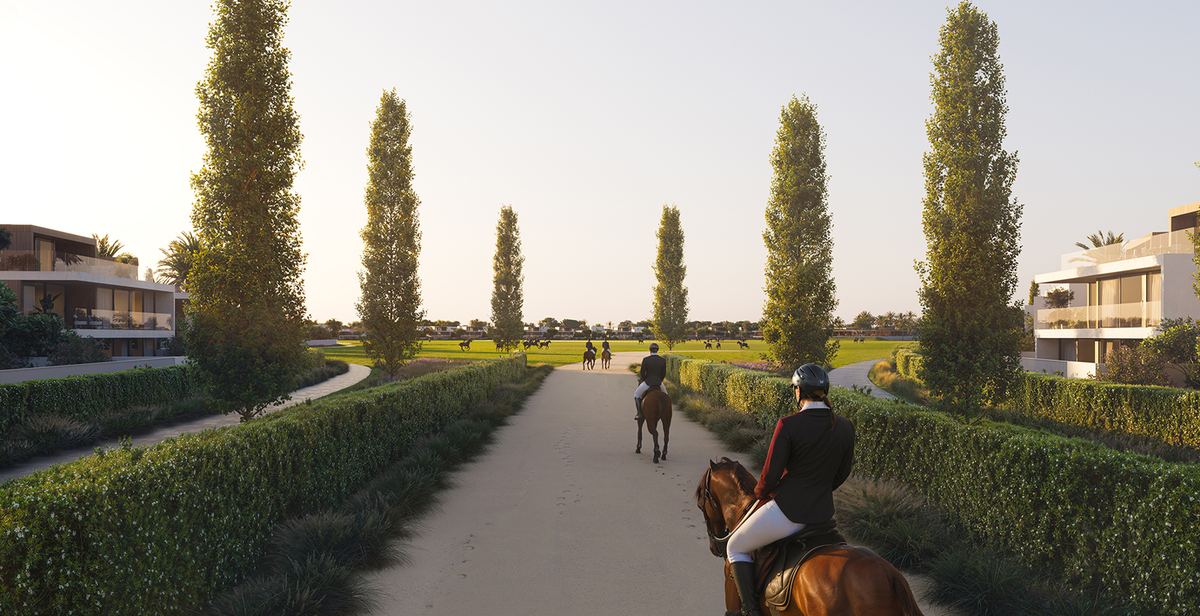 Grand Polo Club & Resort by Emaar, Dubai — Equestrian-themed luxury villas built around a working polo club and resort.
