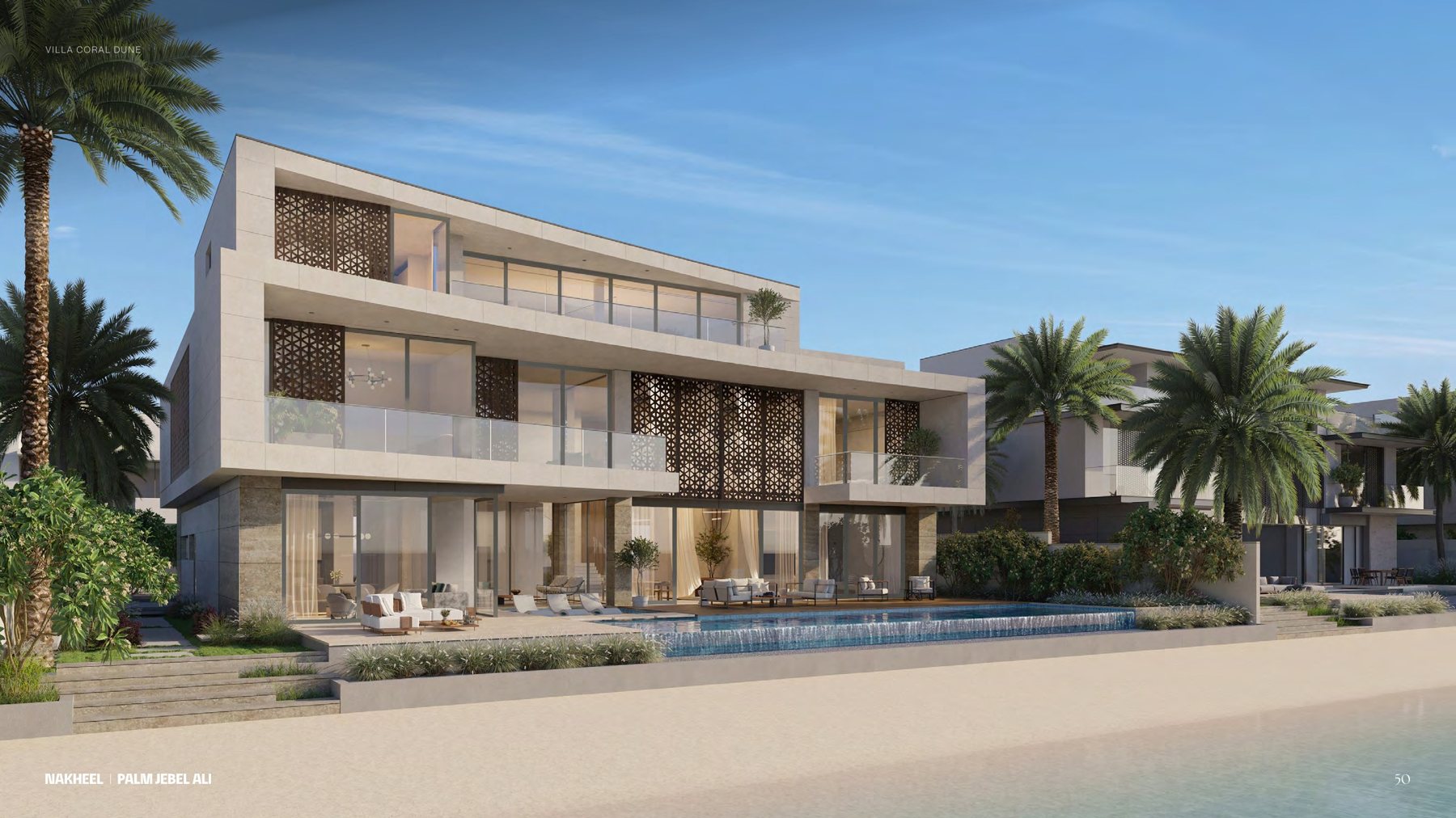 Coral Dune, 6 Bedroom Coral villa at Palm Jebel Ali Frond F