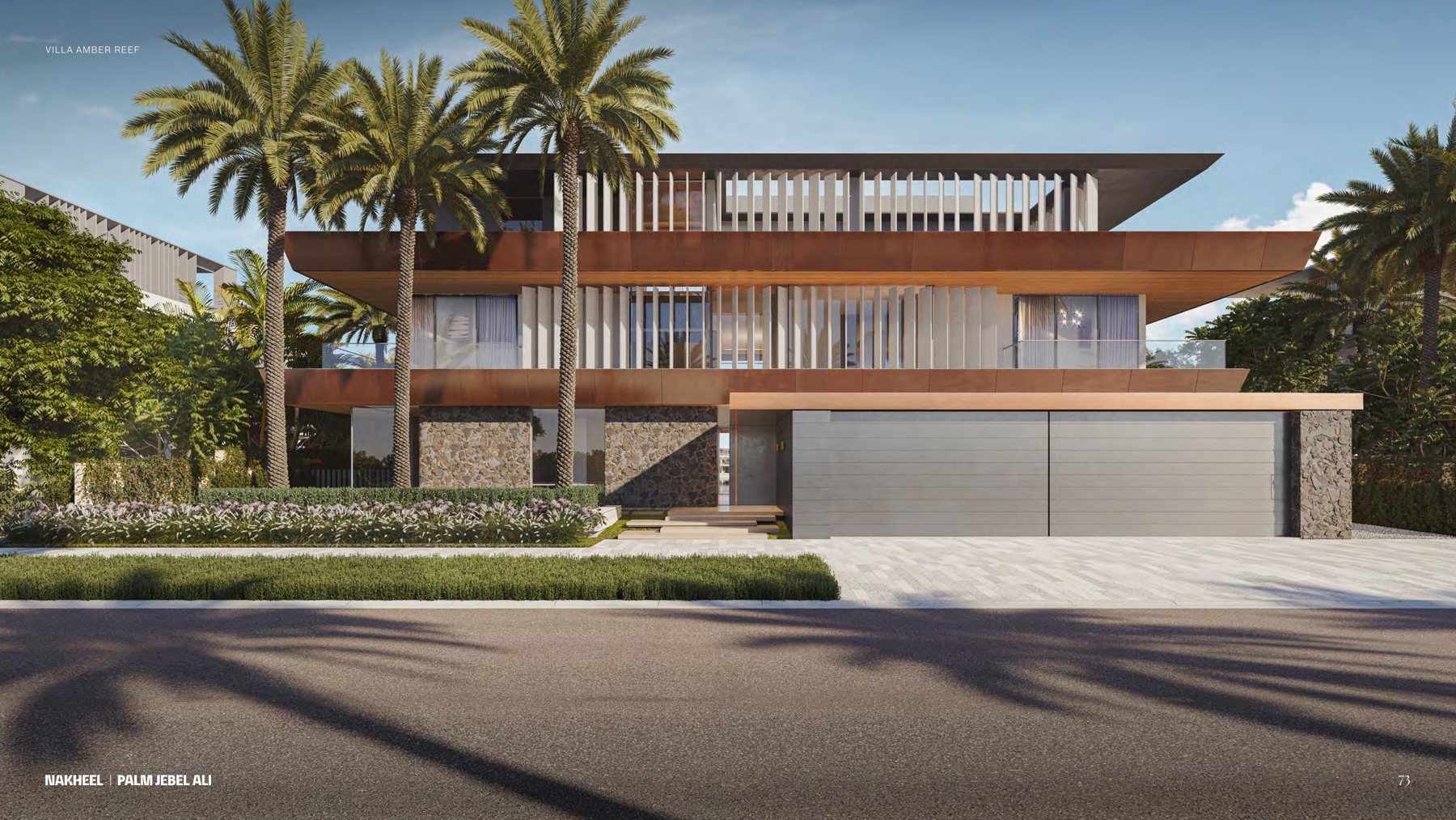 Amber Reef, 7 Bedroom Coral villa at Palm Jebel Ali Frond F