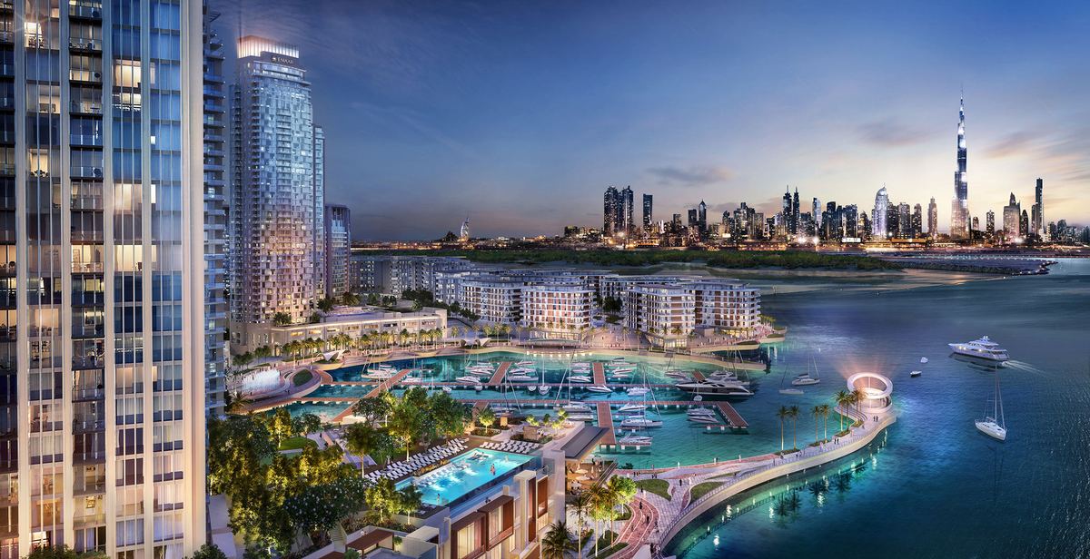Dubai Creek Harbour by Emaar, Dubai — Emaar's waterfront master community facing Ras Al Khor Wildlife Sanctuary.