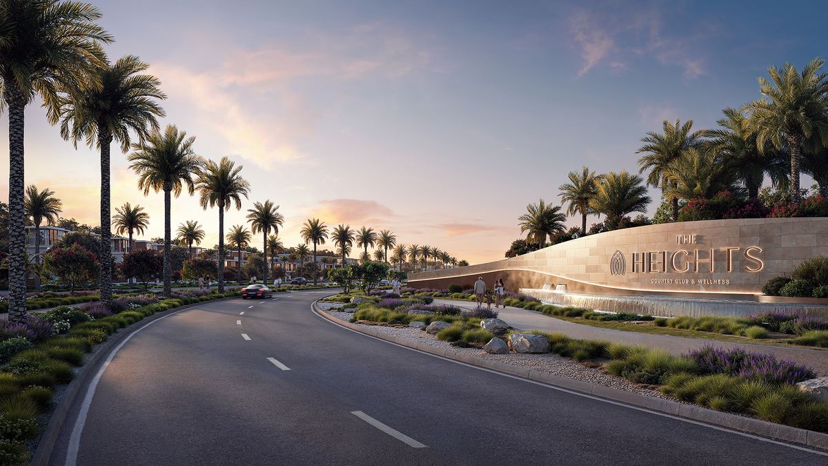 The Heights Country Club & Wellness by Emaar, Dubai — Villas and townhouses anchored by a country club and a wellness centre.