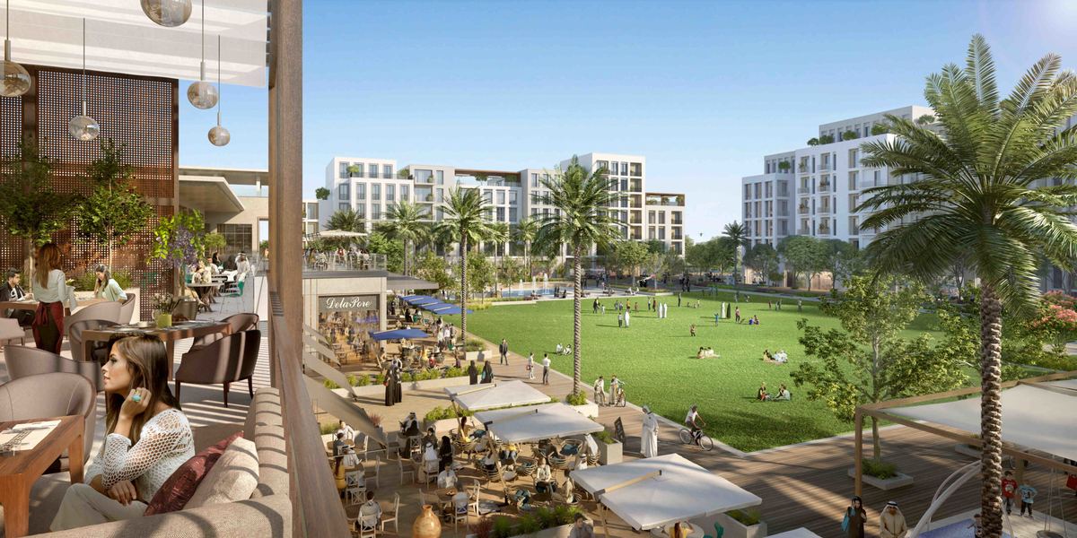 The Valley by Emaar, Dubai — Family townhouses and villas on Dubai–Al Ain Road with open desert space.