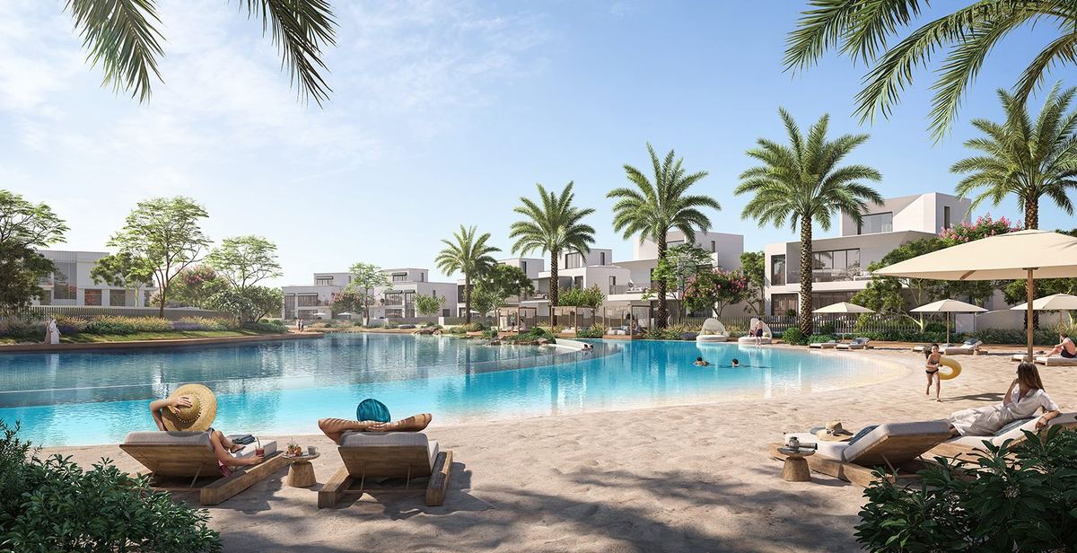 The Oasis by Emaar, Dubai — Ultra-luxury villas and mansions set along landscaped lagoons and water canals.